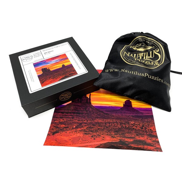 Monument Valley Sunset (181 Pieces) Wooden Jigsaw Puzzle UK