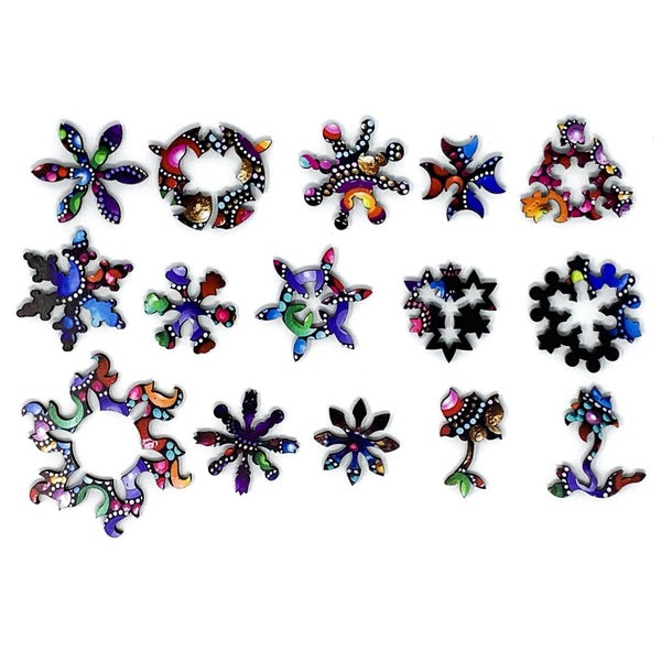 Mandala Stones (432 Piece Wooden Jigsaw Puzzle) UK