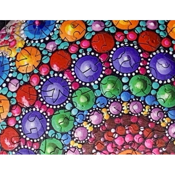 Mandala Stones (432 Piece Wooden Jigsaw Puzzle) UK