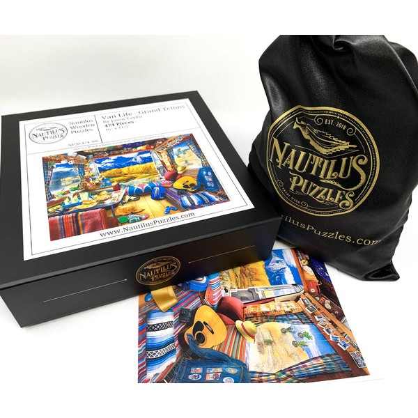 Van Life - Grand Tetons (474 Pieces) Wooden Jigsaw Puzzle UK