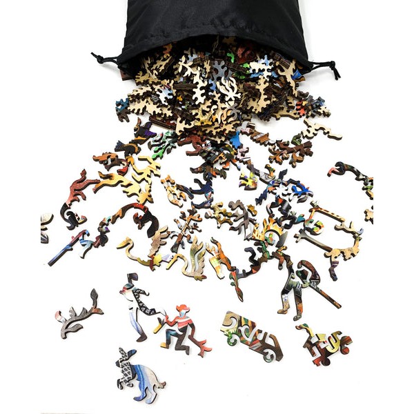 Van Life - Grand Tetons (474 Pieces) Wooden Jigsaw Puzzle UK