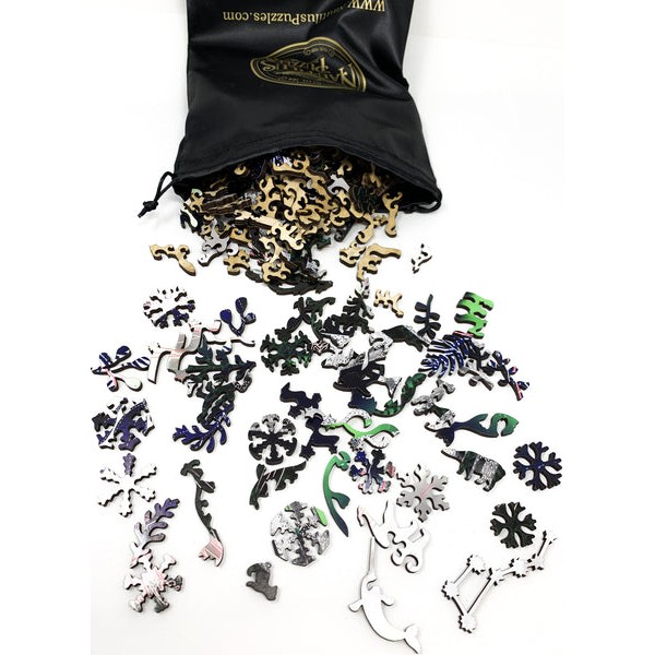 Alaskan Polar Bears - 351 Piece Wooden Jigsaw Puzzle UK