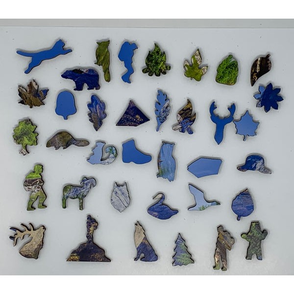 Yosemite Valley in Summer - 245 Piece Wooden Jigsaw Puzzle UK