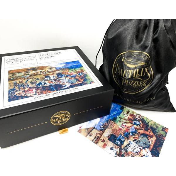 Noah's Ark (560 Pieces) - Luxury Wooden Puzzle UK