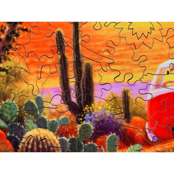 The Baja Trail (500 Piece Wooden Jigsaw Puzzle) UK