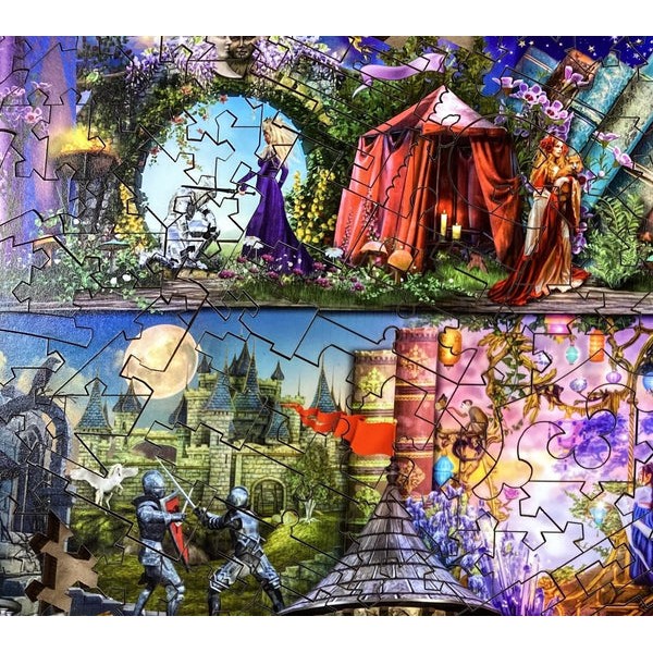 Once Upon A Fairytale (428 Piece Wooden Jigsaw Puzzle) UK