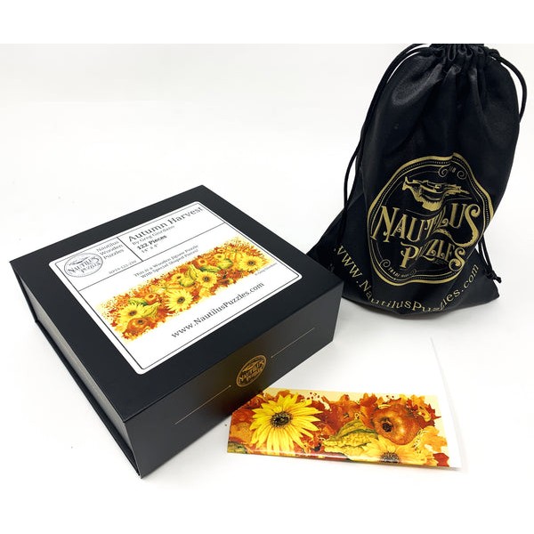 Autumn Harvest (122 Piece Autumn Wooden Jigsaw Puzzle) UK