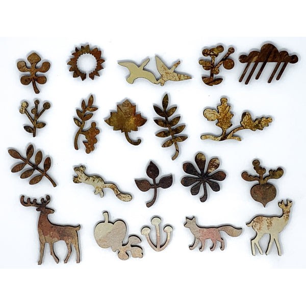 Autumn on the Delaware (385 Piece Autumn Wooden Jigsaw Puzzle) UK