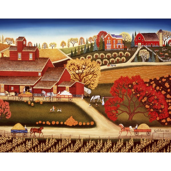 Mr. Cole's Granary (351 Piece Wooden Jigsaw Puzzle) UK