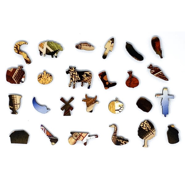 Mr. Cole's Granary (351 Piece Wooden Jigsaw Puzzle) UK