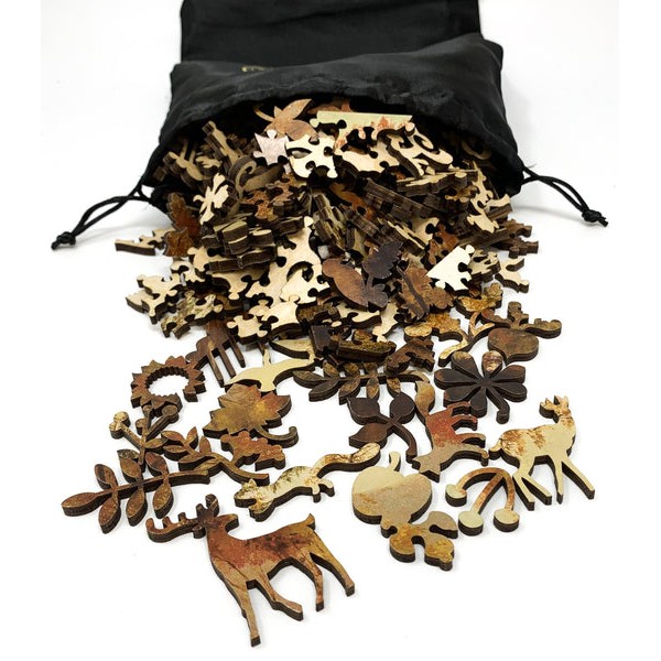 Autumn on the Delaware (385 Piece Autumn Wooden Jigsaw Puzzle) UK