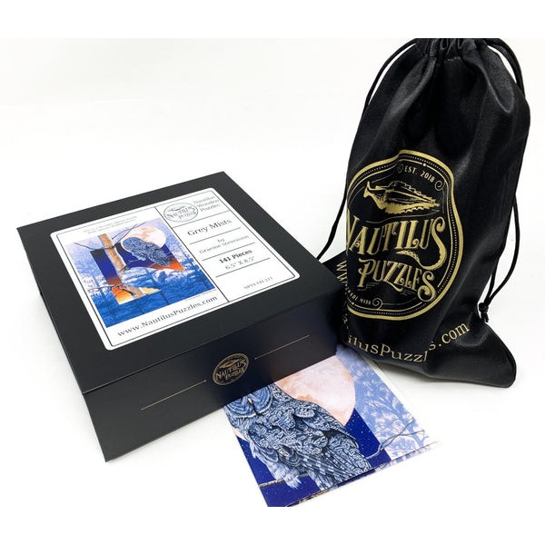 Grey Mists - 141 Piece Wooden Jigsaw Puzzle UK