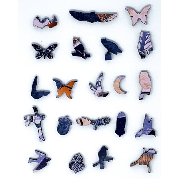 Grey Mists - 141 Piece Wooden Jigsaw Puzzle UK