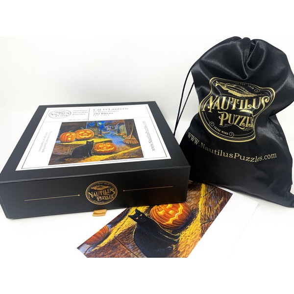 Cat O'Lantern  - 292 Piece Halloween Jigsaw Puzzle UK