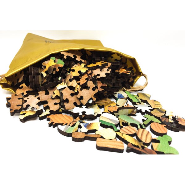 Fall Plowing by Grant Wood (351 Piece Fall Wooden Jigsaw Puzzle) UK