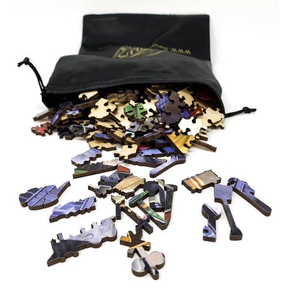 The Flying Scotsman at Kings Cross (299 Piece Wooden Jigsaw Puzzle) UK