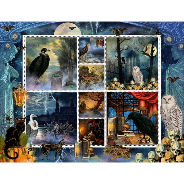 Spooky Halloween (461 Piece Wooden Jigsaw Puzzle) UK