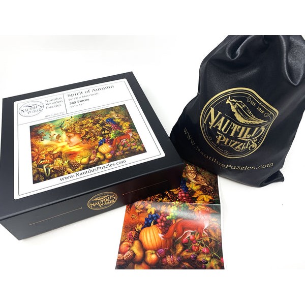 Spirit of Autumn (385 Piece Autumn Wooden Jigsaw Puzzle) UK