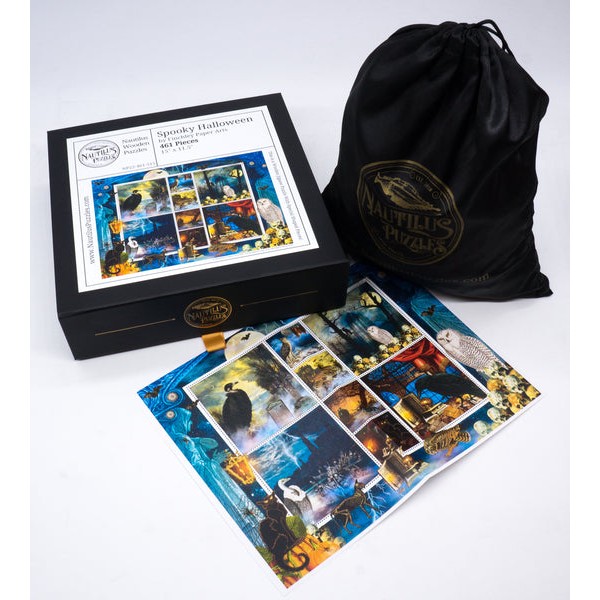 Spooky Halloween (461 Piece Wooden Jigsaw Puzzle) UK