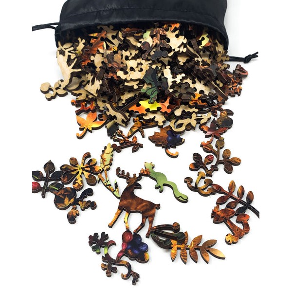 Spirit of Autumn (385 Piece Autumn Wooden Jigsaw Puzzle) UK