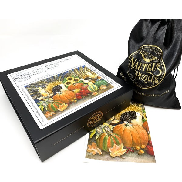 Thanksgiving Glow (385 Piece Thanksgiving Wooden Jigsaw Puzzle) UK
