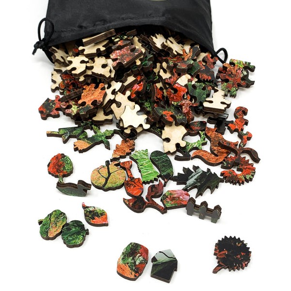 Butchart Gardens in Fall (190 Piece Fall Wooden Jigsaw Puzzle) UK