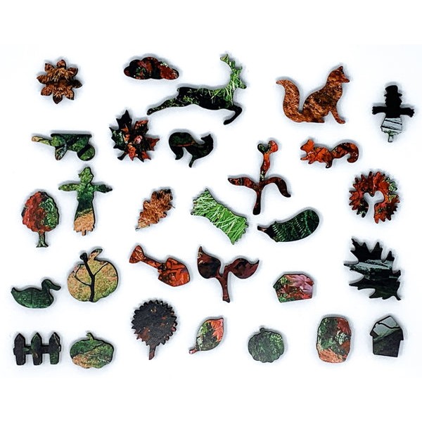 Butchart Gardens in Fall (190 Piece Fall Wooden Jigsaw Puzzle) UK