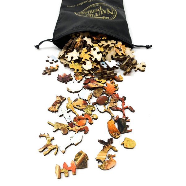 Scarecrow and Friends (190 Piece Wooden Jigsaw Puzzle) UK