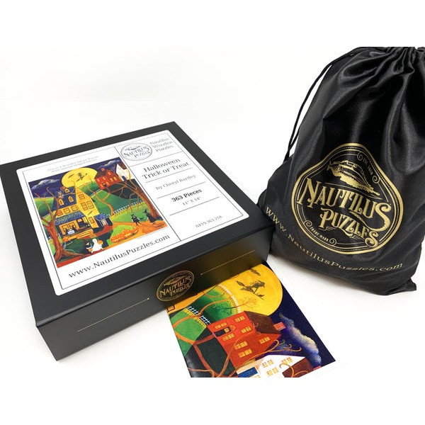 Halloween Trick or Treat - 363 Piece Halloween Wooden Jigsaw Puzzle UK