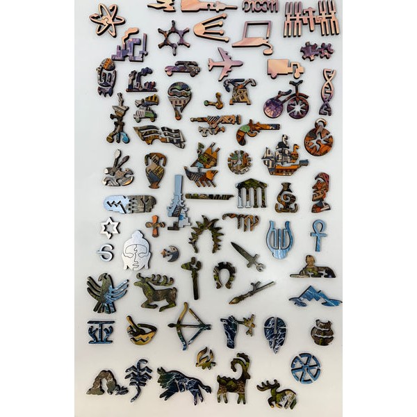 A Short History of Civilization (472 Piece Wooden Jigsaw Puzzle) UK