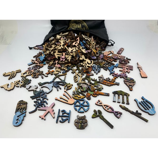 A Short History of Civilization (472 Piece Wooden Jigsaw Puzzle) UK