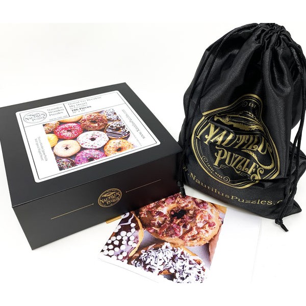 Donut Go Breakin' My Heart (186 Piece Wooden Jigsaw Puzzle) UK