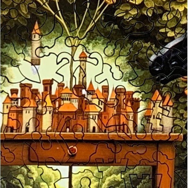 Knight Moves (323 Piece Wooden Jigsaw Puzzle) UK