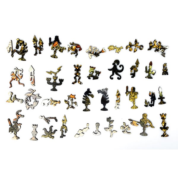 Knight Moves (323 Piece Wooden Jigsaw Puzzle) UK