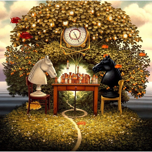 Knight Moves (323 Piece Wooden Jigsaw Puzzle) UK