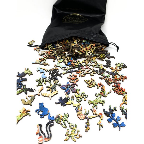 Fall Fishing - 425 Piece Wooden Jigsaw Puzzle UK