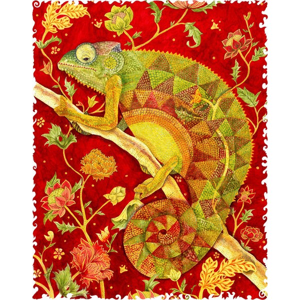 Karma Chameleon (337 Piece Wooden Jigsaw Puzzle) UK