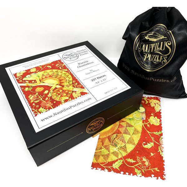 Karma Chameleon (337 Piece Wooden Jigsaw Puzzle) UK