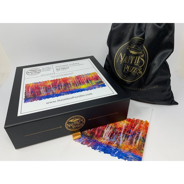 Autumn Colors (450 Piece Autumn Wooden Jigsaw Puzzle) UK