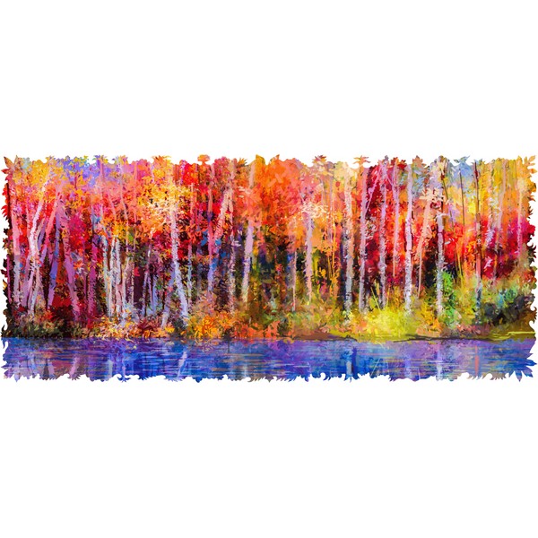 Autumn Colors (450 Piece Autumn Wooden Jigsaw Puzzle) UK