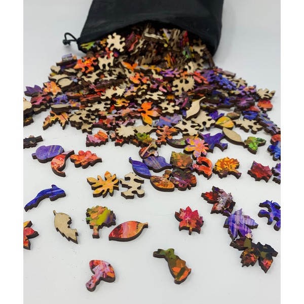 Autumn Colors (450 Piece Autumn Wooden Jigsaw Puzzle) UK