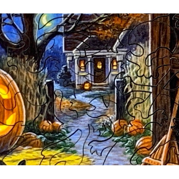 Cat O'Lantern (47 Piece Mini Halloween Jigsaw Puzzle) UK