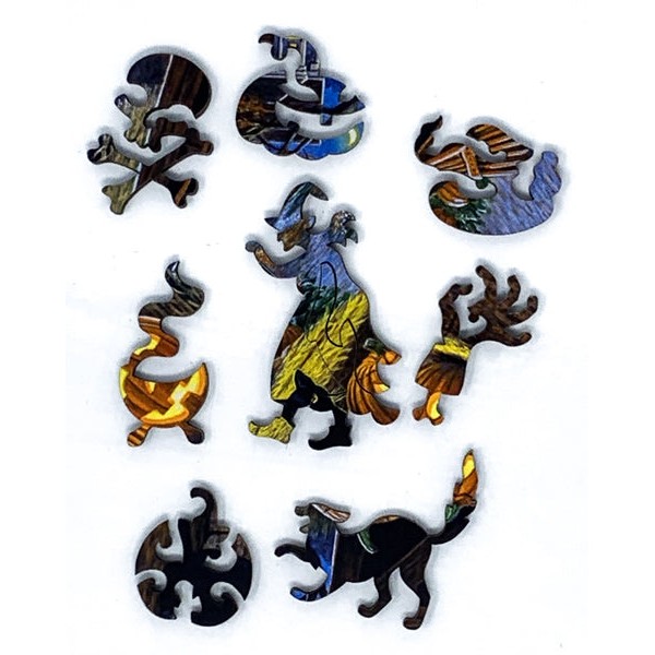 Cat O'Lantern (47 Piece Mini Halloween Jigsaw Puzzle) UK
