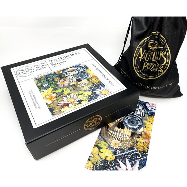 Day of the Dead - 256 Piece Wooden Jigsaw Puzzle UK