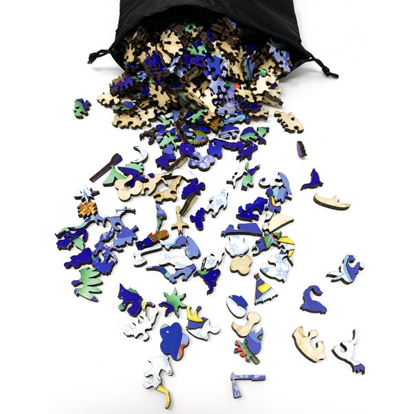 Blessing of the Polar Bears - 475 Piece Wooden Jigsaw Puzzle UK