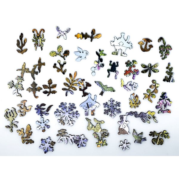 Four Seasons (301 Piece Wooden Jigsaw Puzzle) UK