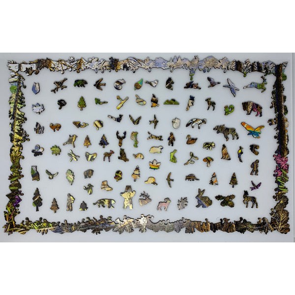 Yellowstone National Park (601 Piece Wooden Jigsaw Puzzle) UK