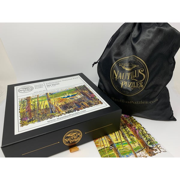 Yellowstone National Park (601 Piece Wooden Jigsaw Puzzle) UK