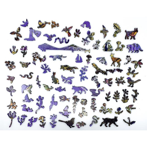 Marin Headlands, National Recreation Area (475 Piece Wooden Jigsaw Puzzle) UK