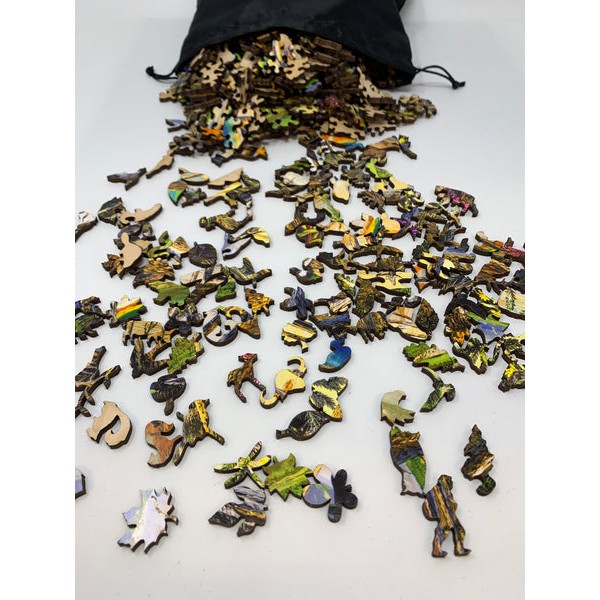 Yellowstone National Park (601 Piece Wooden Jigsaw Puzzle) UK